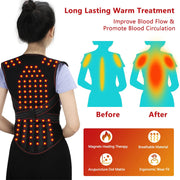 Tourmaline Self-heating Back Support Magnetic Hot Vest Waist Corset Shoulder Lumbar Posture Corrector Brace Health Care-Health Wisdom™