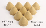 20Pcs Tower Moxibustion Sticks Jade Massage Moxa stick Moxas Therapy Acupuncture Body Massager Warm Uterus Health-Health Wisdom™