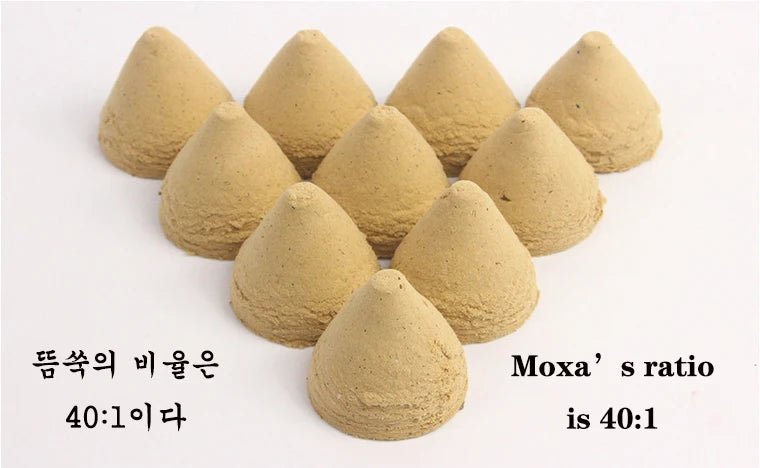 20Pcs Tower Moxibustion Sticks Jade Massage Moxa stick Moxas Therapy Acupuncture Body Massager Warm Uterus Health-Health Wisdom™