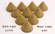 20Pcs Tower Moxibustion Sticks Jade Massage Moxa stick Moxas Therapy Acupuncture Body Massager Warm Uterus Health-Health Wisdom™