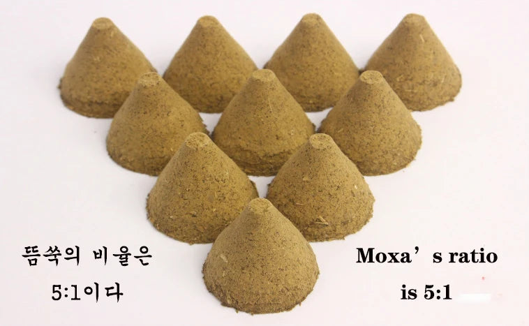 20Pcs Tower Moxibustion Sticks Jade Massage Moxa stick Moxas Therapy Acupuncture Body Massager Warm Uterus Health-Health Wisdom™