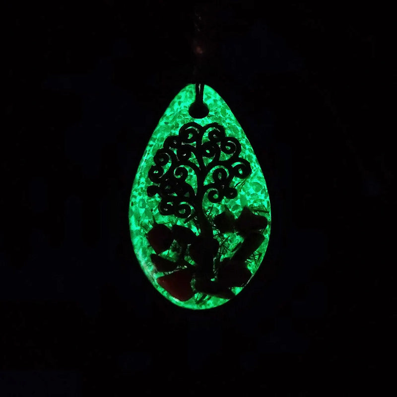 Tree Of Life Energy Necklace Orgone Healing Quartz Luminous Pendant Spiritual Orgonite Yoga Reiki Chakra Necklace-Health Wisdom™