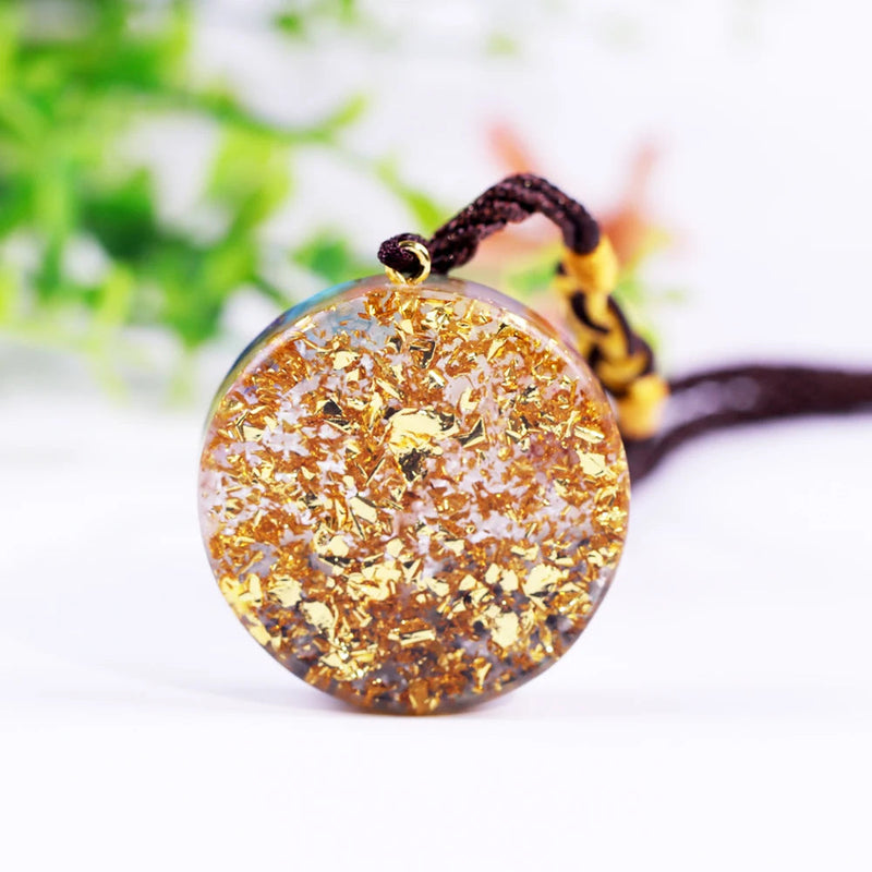Tree Of Life Pendant Luminous 7 Chakra Orgonite Necklace Healing Energy Orgone Quartz Rainbow Amulet Natural Stone Meditation Jewelry-Health Wisdom™