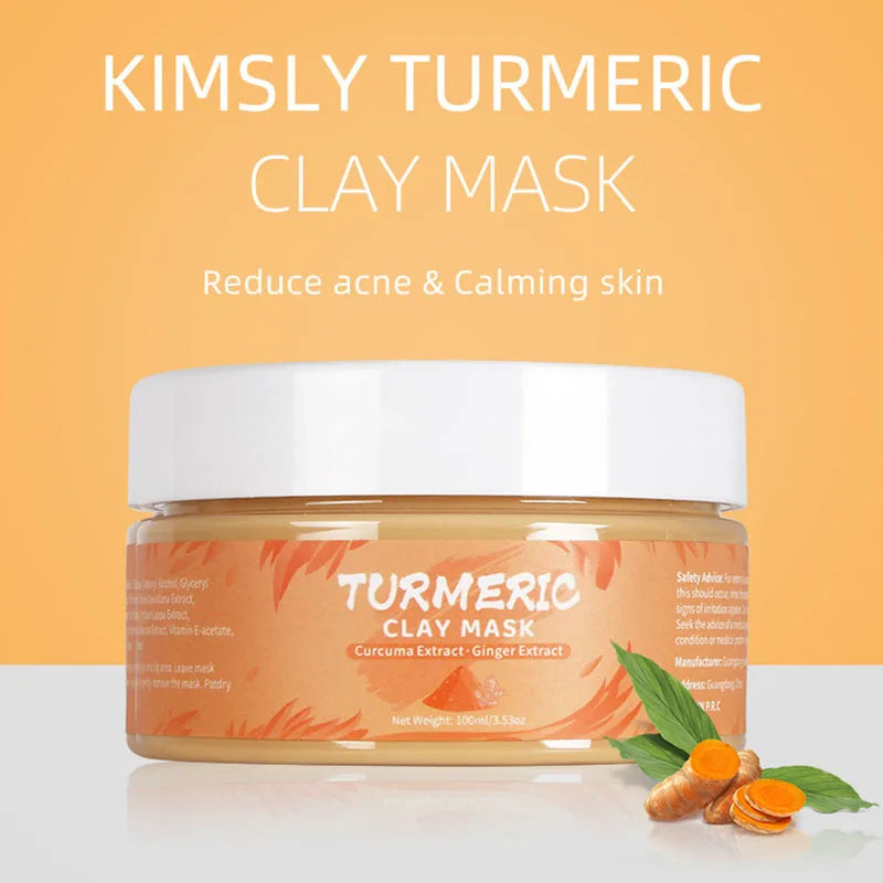 Turmeric Green Tea Rose Avocado Facial Mask Clay Mud Masks Moisturizing Removal Blackhead Whitening Face Mask Mud Skin Care-Health Wisdom™
