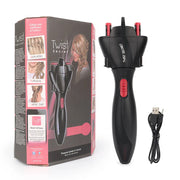USB Electric Hair Braider Automatic Twist Braider Knitting Device Hair Braider Machine Braiding Hairstyle Hair Styling Tools-Health Wisdom™