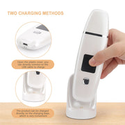 Ultrasonic Skin Scrubber Face Spatula Blackhead Remover Pore Cleaner Comedo Extractor Face Lift Devices Deep Cleaning Peeling-Health Wisdom™