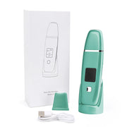 Ultrasonic Skin Scrubber Face Spatula Blackhead Remover Pore Cleaner Comedo Extractor Face Lift Devices Deep Cleaning Peeling-Health Wisdom™