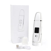 Ultrasonic Skin Scrubber Face Spatula Blackhead Remover Pore Cleaner Comedo Extractor Face Lift Devices Deep Cleaning Peeling-Health Wisdom™