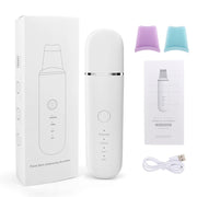 Ultrasound Skin Scrubber Blackhead Remover Pore Cleaner Comedone Extractor for Facial Deep Cleansing Face lifting Skin Care Tool-Health Wisdom™