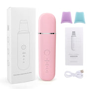 Ultrasound Skin Scrubber Blackhead Remover Pore Cleaner Comedone Extractor for Facial Deep Cleansing Face lifting Skin Care Tool-Health Wisdom™