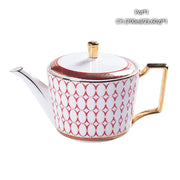 Vintage Bone China Tea Pot British Ceramic Teapot Europe Porcelain Coffee Pot Cafe Drinkware Advanced Teaware-Health Wisdom™