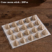 Warm Abdominal Massage Moxa Tower Burner Heating Jade Massager Chinese Medicines Moxas Therapy Relieve dysmenorrhea Prostatitis-Health Wisdom™