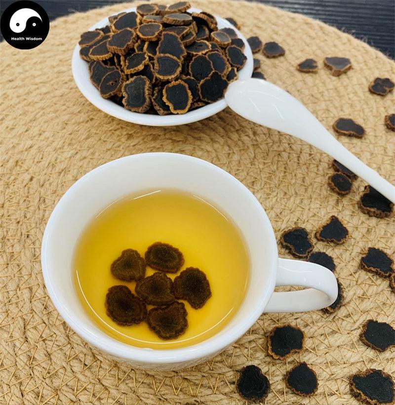 White Ginseng Roots Slices, Processed Black Ginseng Root, Hei Ren Shen 黑参-Health Wisdom™