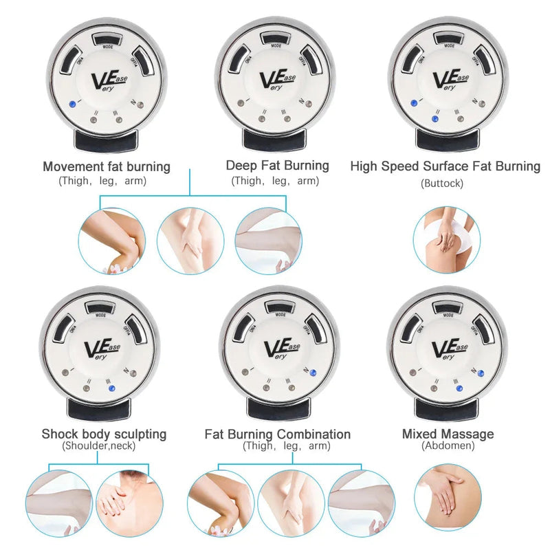 White Shaping Slimming Machine Liposuction Machine VE Sport Fat Burner Body Waist Belly Arm Leg Fitness Massage Home Office-Health Wisdom™