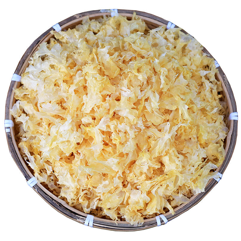 White Tremella, Dried Tremella Fuciformis, Mushroom Yin Er Geng 银耳羹-Health Wisdom™