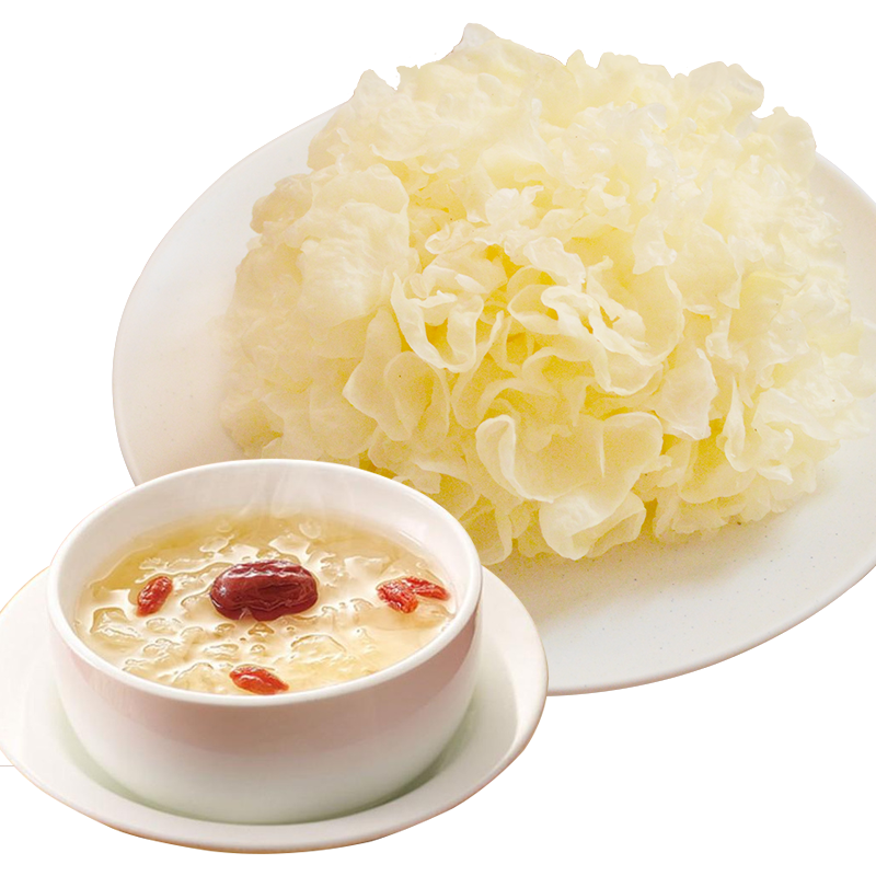 White Tremella, Dried Tremella Fuciformis, Mushroom Yin Er 银耳-Health Wisdom™