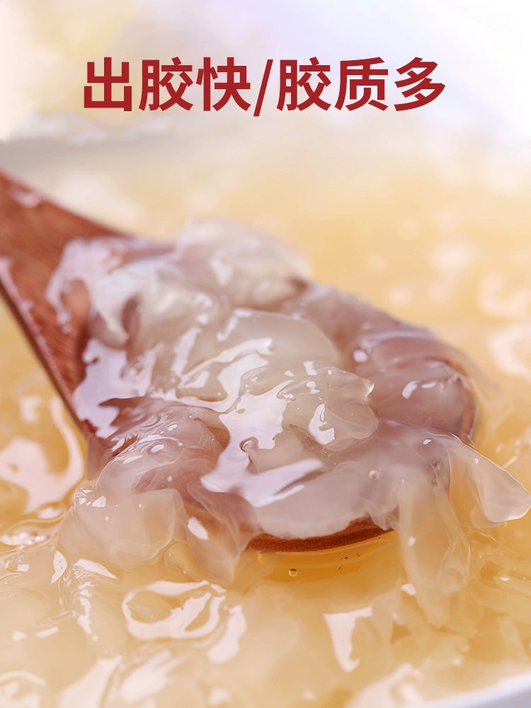 White Tremella Fungus, Tremella Fuciformis, Dried Mushroom Yin Er 银耳 Chou Er 丑耳-Health Wisdom™