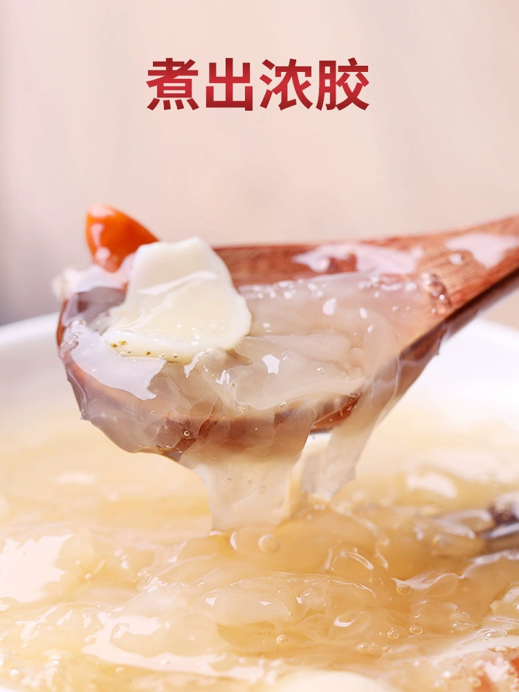 White Tremella Fungus, Tremella Fuciformis, Dried Mushroom Yin Er 银耳 Chou Er 丑耳-Health Wisdom™