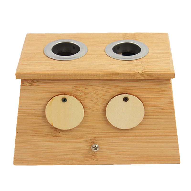 Wholesale Moxibustion Bamboo Box Moxa Stick Holder Neck Arm Body Acupoint Massage Moxibuting Therapy Device Chinese Medical-Health Wisdom™