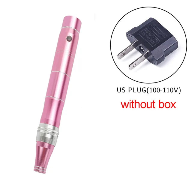 Wireless Derma Pen Micro Tiny Needles Stimulate Skin Tightening Reduce Skin Wrinkles Scar Stretch Marks Removal Beauty Device-Health Wisdom™