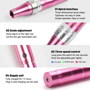 Wireless Derma Pen Micro Tiny Needles Stimulate Skin Tightening Reduce Skin Wrinkles Scar Stretch Marks Removal Beauty Device-Health Wisdom™