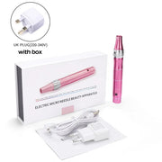 Wireless Derma Pen Micro Tiny Needles Stimulate Skin Tightening Reduce Skin Wrinkles Scar Stretch Marks Removal Beauty Device-Health Wisdom™