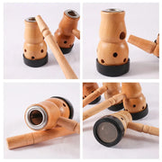 Wooden Gourd Moxibustion Box Durable Utility Effective Moxa StickChinese Traditional Massage Health Care-Health Wisdom™