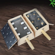 Wooden Moxibustion Box Moxa Stick Holder Neck Arm Body Acupoint Warm Massage Moxibuting Therapy Device Chinese Medical-Health Wisdom™