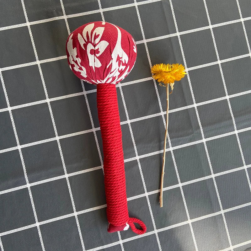 Wormwood Herb Filling Hand-made Massage Hammer Moxa Therapy Handcrafted Soft Massager Moxibustion Tool Acupoint Meridians Health-Health Wisdom™