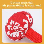 Wormwood Herb Filling Hand-made Massage Hammer Moxa Therapy Handcrafted Soft Massager Moxibustion Tool Acupoint Meridians Health-Health Wisdom™
