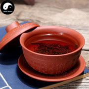 Yixing Zisha Purple Clay Gaiwan Tea Cup 130ml 盖碗-Health Wisdom™