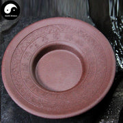 Yixing Zisha Purple Clay Gaiwan Tea Cup 130ml 盖碗-Health Wisdom™