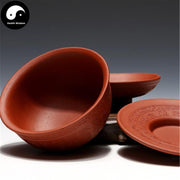 Yixing Zisha Purple Clay Gaiwan Tea Cup 130ml 盖碗-Health Wisdom™