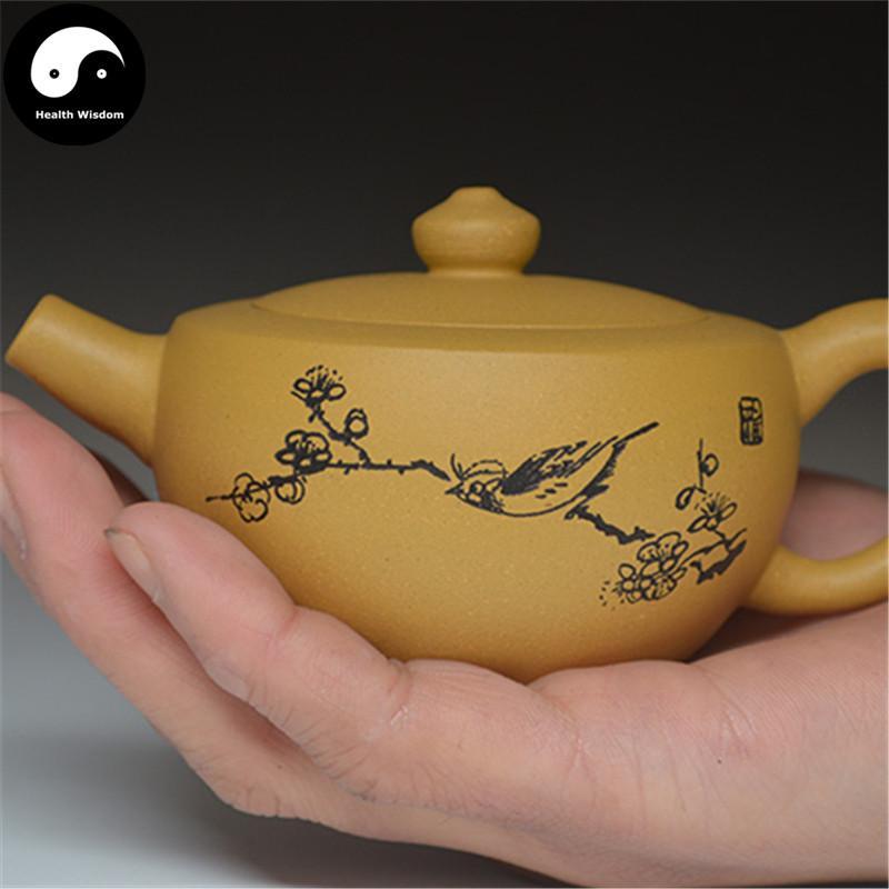 Yixing Zisha Teapot 140ml,Duan Clay-Health Wisdom™