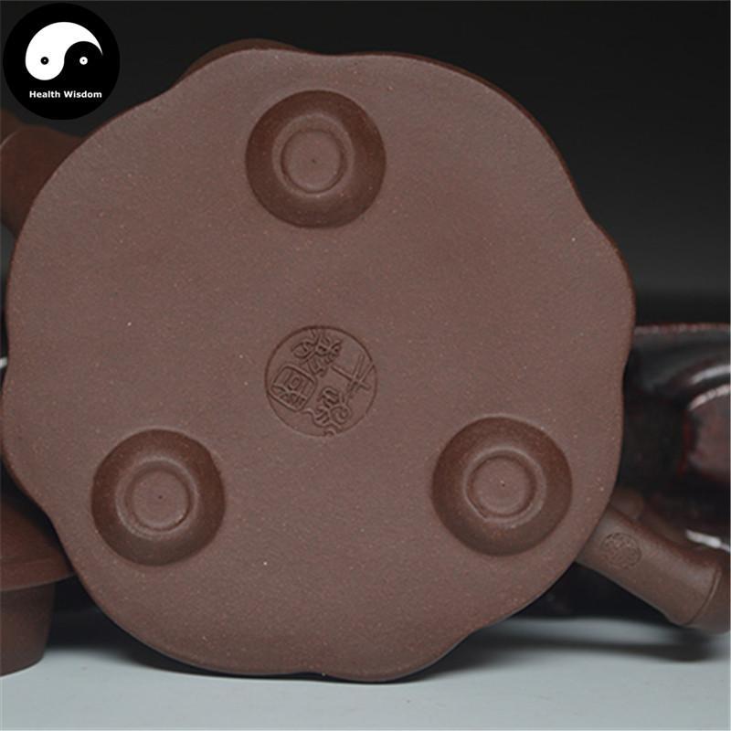 Yixing Zisha Teapot 140ml,Purple Clay-Health Wisdom™