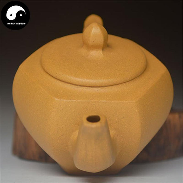 Yixing Zisha Teapot 150ml,Duan Clay, Six-Sided Pot