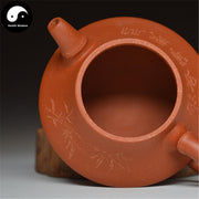 Yixing Zisha Teapot 150ml,Purple Clay-Health Wisdom™