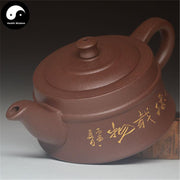 Yixing Zisha Teapot 200ml,Purple Clay-Health Wisdom™