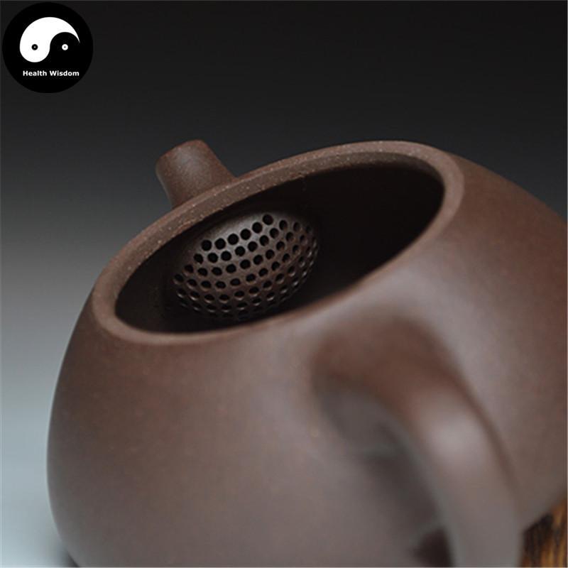 Yixing Zisha Teapot 200ml,Purple Clay,188 Holes-Health Wisdom™
