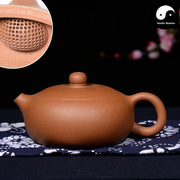 Yixing Zisha Teapot 220ml,Duan Clay,188 Holes-Health Wisdom™