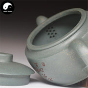 Yixing Zisha Teapot 220ml,Green Clay-Health Wisdom™