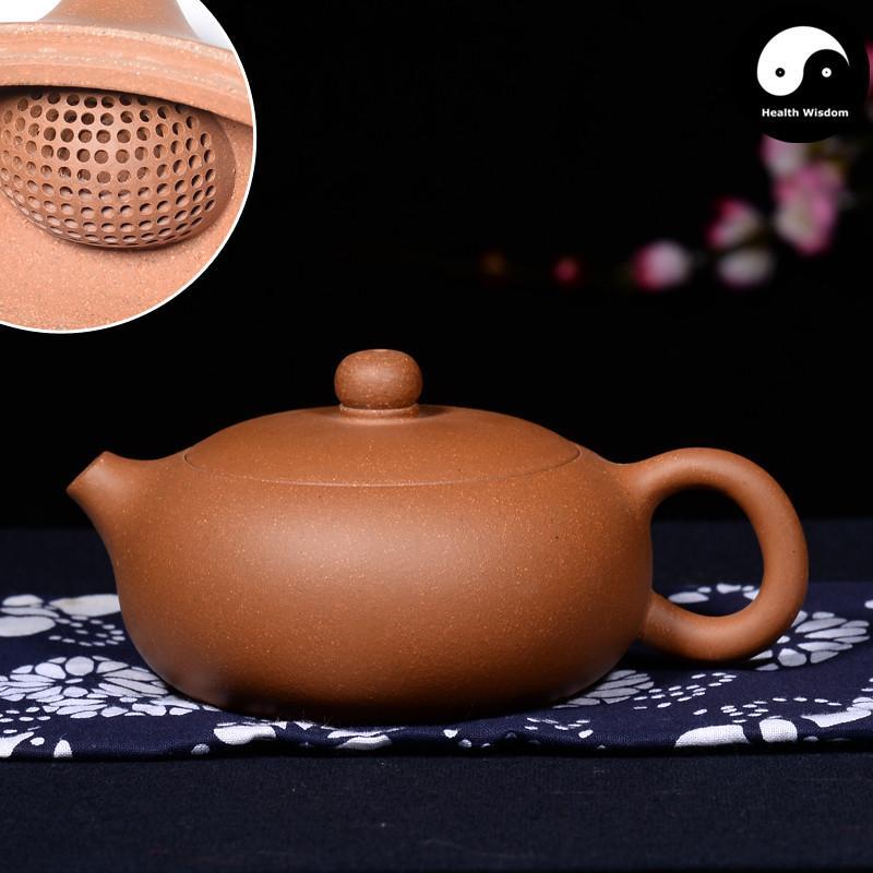 Yixing Zisha Teapot 220ml,Purple Clay,188 Holes-Health Wisdom™