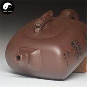 Yixing Zisha Teapot 250ml,Purple Clay-Health Wisdom™