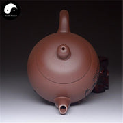 Yixing Zisha Teapot 260ml,Purple Clay-Health Wisdom™