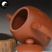 Yixing Zisha Teapot 280ml,Purple Clay-Health Wisdom™