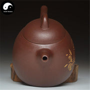 Yixing Zisha Teapot 280ml,Purple Clay-Health Wisdom™