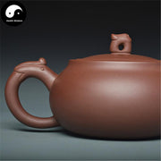 Yixing Zisha Teapot 300ml,Purple Clay-Health Wisdom™