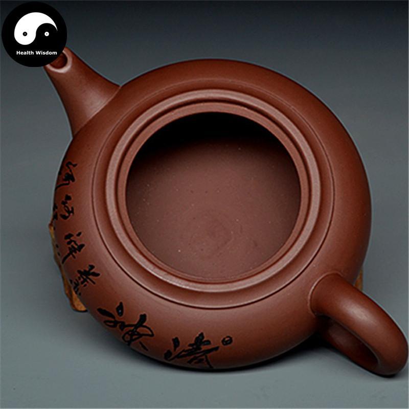 Yixing Zisha Teapot 340ml,Purple Clay-Health Wisdom™