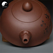 Yixing Zisha Teapot 380ml,Purple Clay-Health Wisdom™