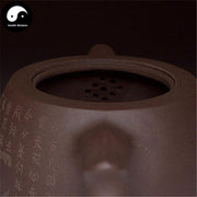 Yixing Zisha Teapot 500ml,Purple Clay-Health Wisdom™